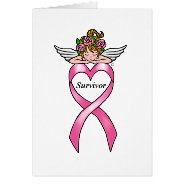 Breast Cancer "Survivor" Angel (Front)
