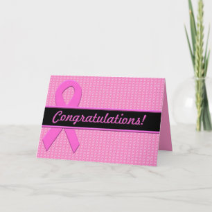 Breast Cancer Survivor Award Card