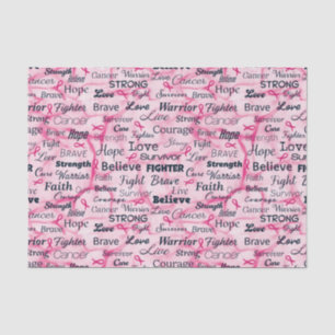 Breast Cancer Survivor Awareness Tissue Paper