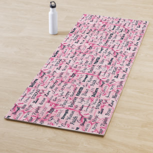 Breast Cancer Survivor Awareness Yoga Mat