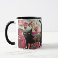Breast Cancer Survivor Black Cat Healing Sleep