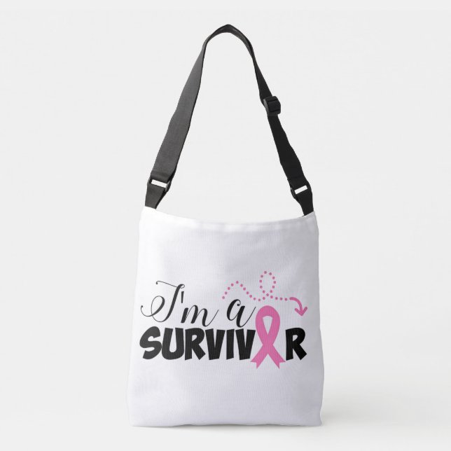 Breast Cancer Survivor Crossbody Bag (Front)