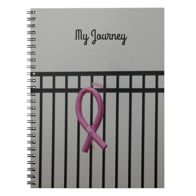 Breast Cancer Survivor, Fighter Spiral Journal (Front)