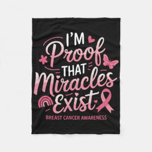 Breast Cancer Survivor  Fleece Blanket