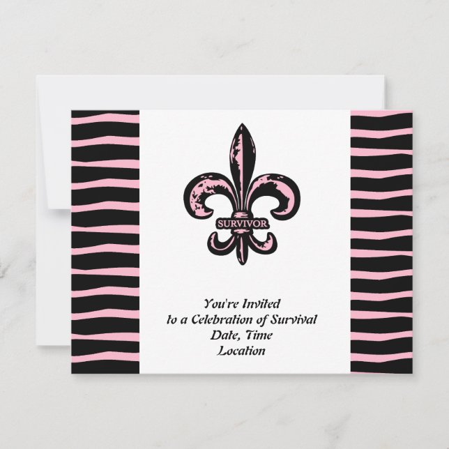 Breast Cancer Survivor Invitation (Front)