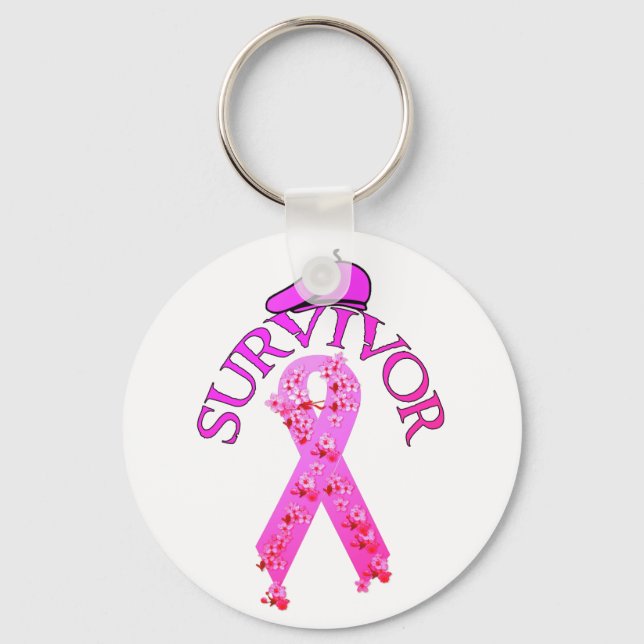 Breast Cancer Survivor Key Ring (Front)