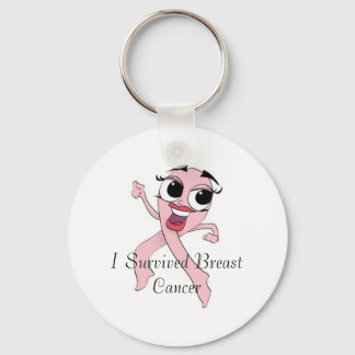 Breast Cancer Survivor Keychain
