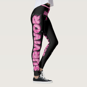 Breast Cancer Survivor  Leggings