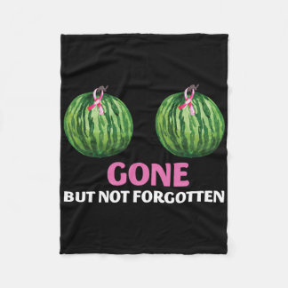 Breast Cancer Survivor Mastectomy Gone But Not For Fleece Blanket