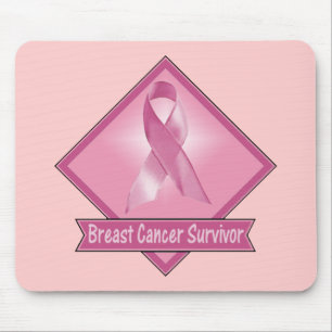 Breast Cancer Survivor Mouse Mat