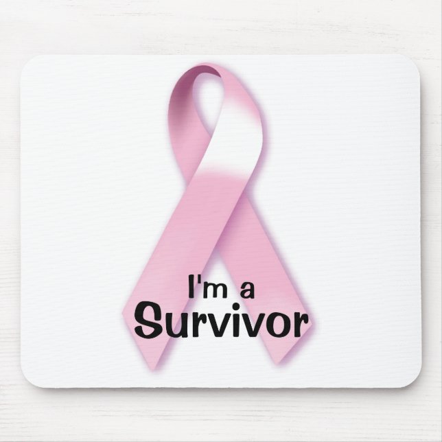 Breast Cancer Survivor Mousepad (Front)