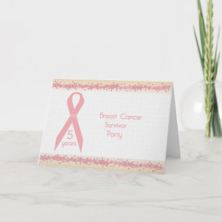 Breast Cancer Survivor Party Invite