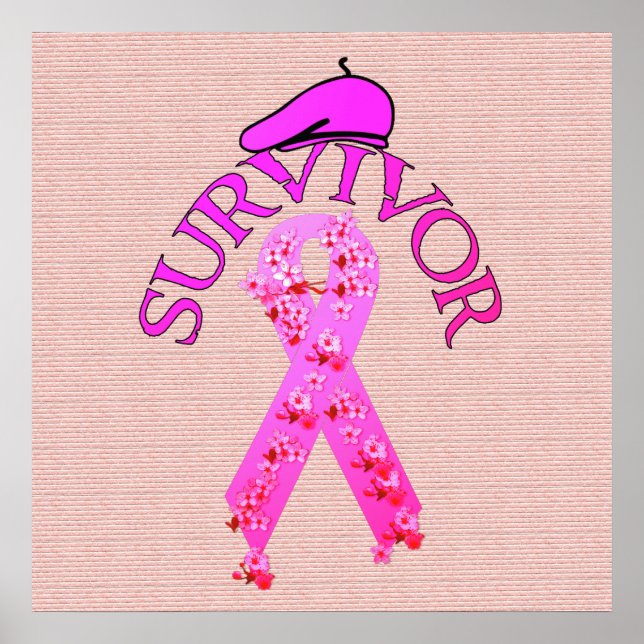 Breast Cancer Survivor Poster (Front)