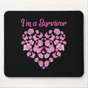 Breast Cancer Survivor Shirts For Women Im A Survi Mouse Mat