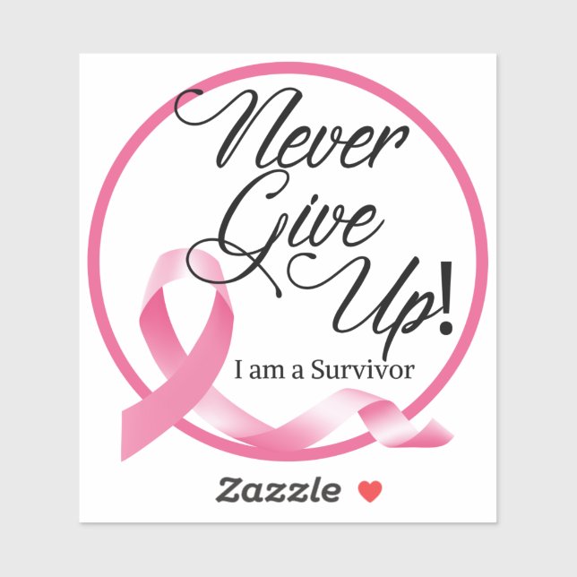 Breast Cancer Survivor Sticker (Sheet)
