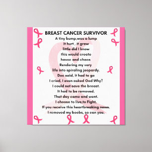 BREAST CANCER SURVIVOR Wall Art