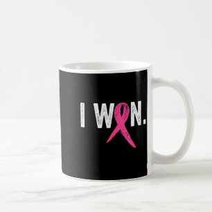 Breast Cancer Survivor Won Breast Cancer Awareness Coffee Mug
