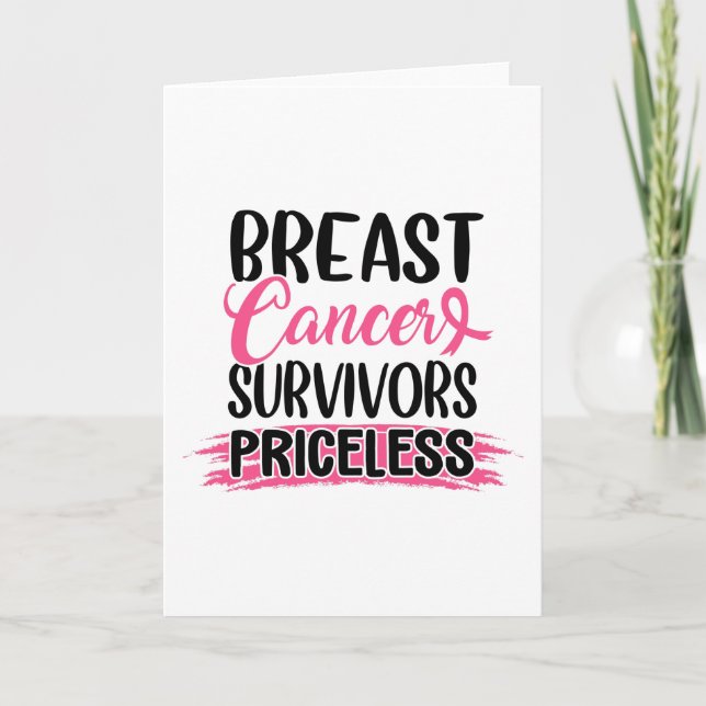 Breast Cancer Survivors Card (Front)