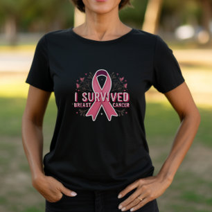 Breast Cancer Survivor's Ribbon  T-Shirt