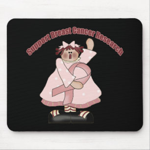 Breast Cancer T-shirts and Gifts For Her Mouse Mat