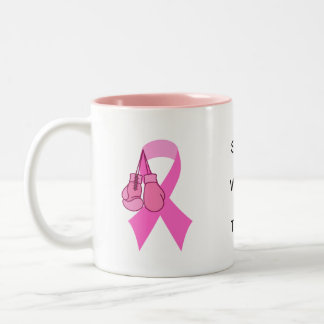 Breast Cancer Two-Tone Mug 