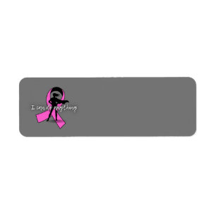 Breast Cancer Warrior Address Labels