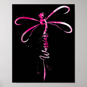 Breast Cancer Warrior Breast Cancer Awareness Poster