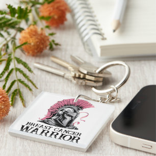 Breast Cancer Warrior Key Ring