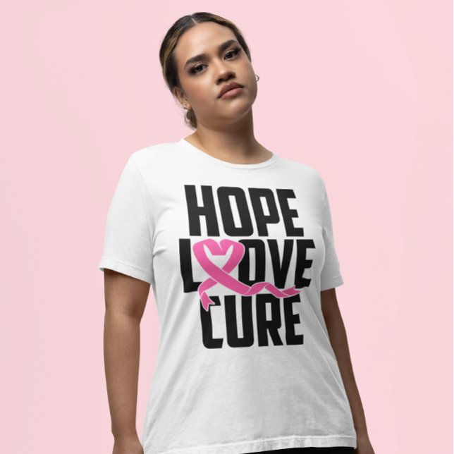 Breast Cancer Warrior Pink Ribbon Survivor Fighter T-Shirt (Creator Uploaded)