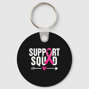 Breast Cancer Warrior Support Squad Breast Cancer Key Ring