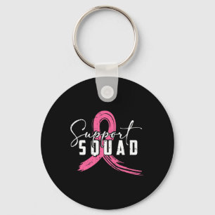 Breast Cancer Warrior Support Squad Breast Cancer Key Ring