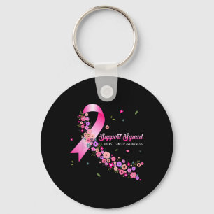 Breast Cancer Warrior Support Squad Breast Cancer Key Ring