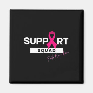 Breast Cancer Warrior Support Squad Breast Cancer  Magnet