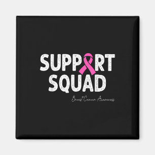 Breast Cancer Warrior Support Squad Breast Cancer  Magnet