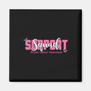 Breast Cancer Warrior Support Squad Breast Cancer  Magnet