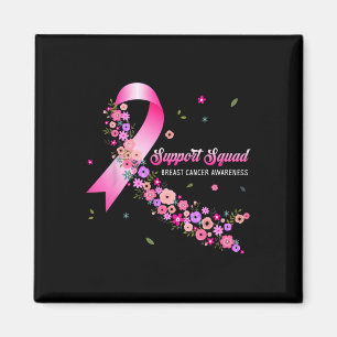 Breast Cancer Warrior Support Squad Breast Cancer  Magnet