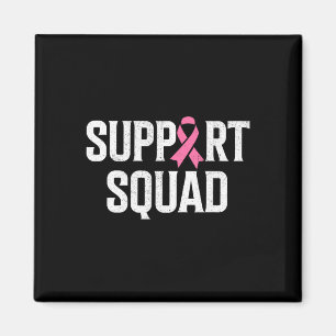 Breast Cancer Warrior Support Squad Breast Cancer Magnet