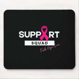 Breast Cancer Warrior Support Squad Breast Cancer Mouse Mat