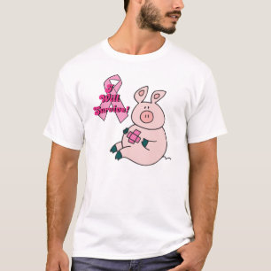 breast cancer will survive pig T-Shirt