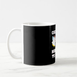Breast Cancer Women Mum Funny Check Your Boo Bees Coffee Mug