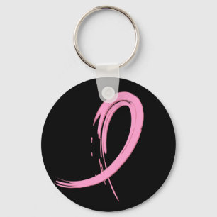 Breast Cancer's Pink Ribbon A4 Key Ring