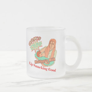 Breast Feeding T-shirts and Gifts For Her Frosted Glass Coffee Mug