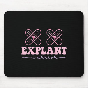 Breast Implant Illness Cancer Awareness Warrior  Mouse Mat