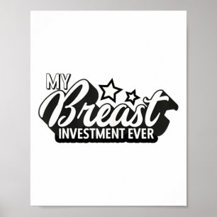 Breast Implants Ies Funny New S Plastic Surgery  Poster