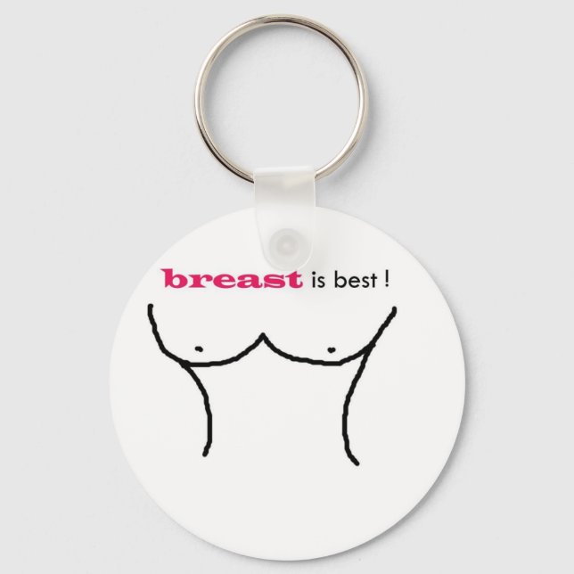 breast is best key ring (Front)