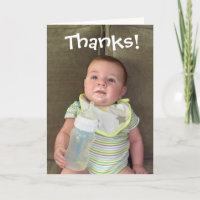 Breast Milk Thank You Card | Funny Baby Cards