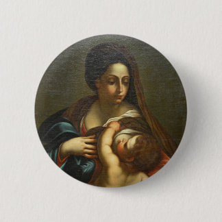 BREAST OF MARY 6 CM ROUND BADGE