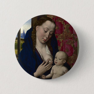 BREAST OF MARY 6 CM ROUND BADGE