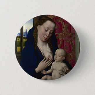 BREAST OF MARY 6 CM ROUND BADGE