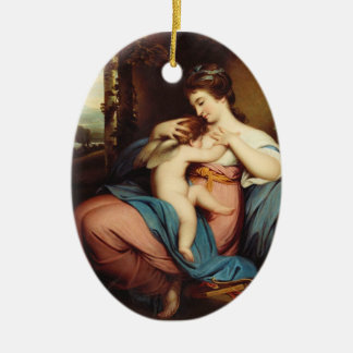 BREAST OF MARY CERAMIC TREE DECORATION